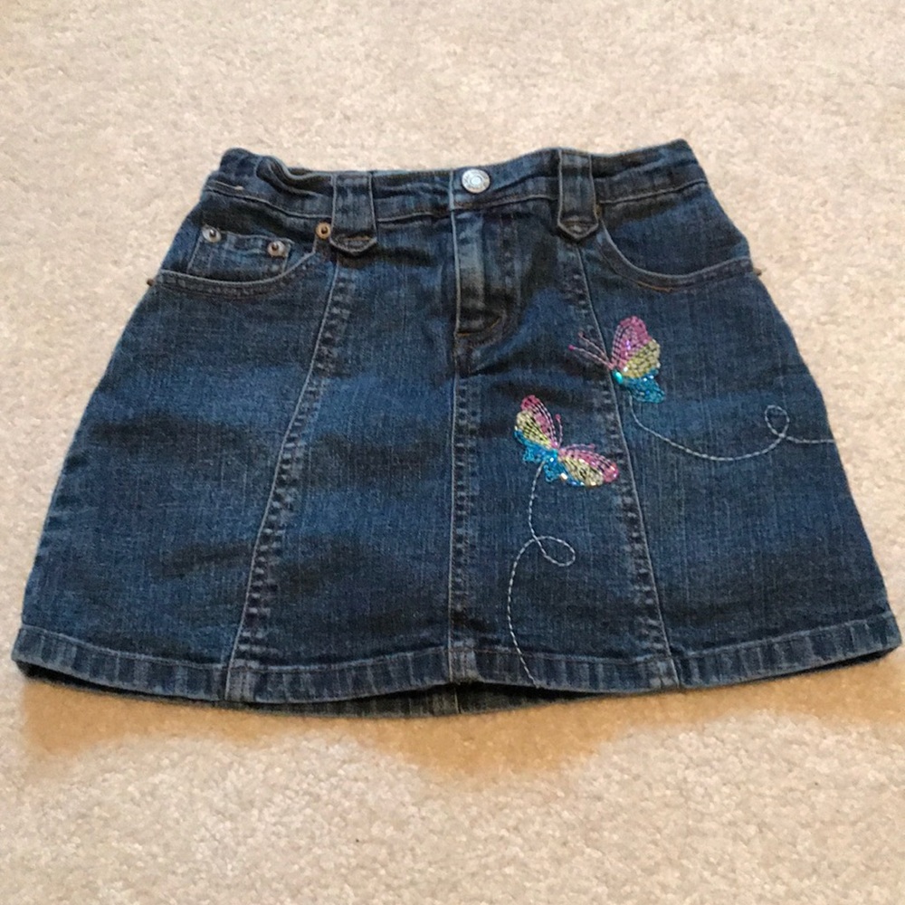 Girls denim skirt